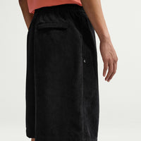 Corduroy Skate Shorts - Black/White - Town City