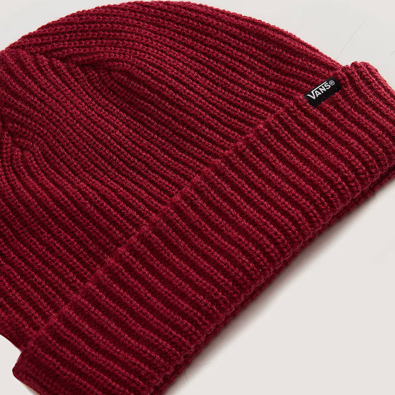 Core Basic Cuff Beanie - Bordeaux Red - Town City