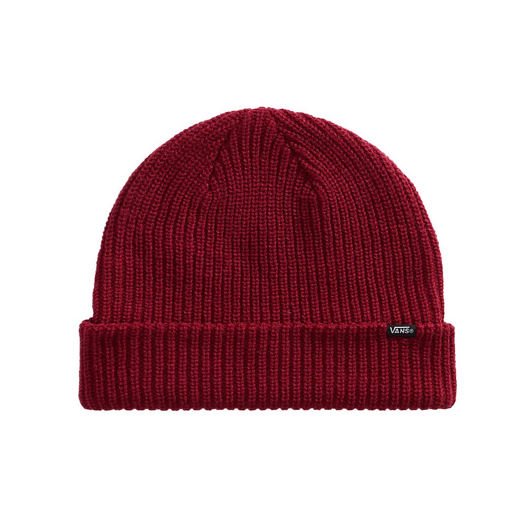 Core Basic Cuff Beanie - Bordeaux Red - Town City