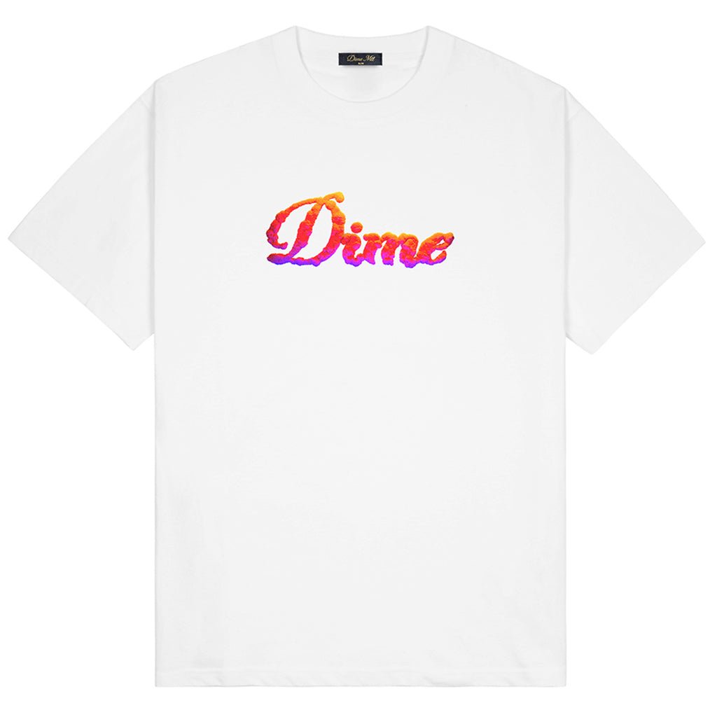 Cursive Cloud T-Shirt - White - Town City