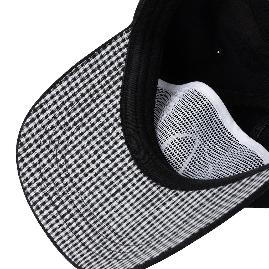 Cursive D Worker Cap - Black - Town City