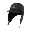 Cursive Earflap Cap - Black - Town City