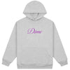 Cursive Hoodie - Heather Grey - Town City