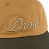 Cursive Low Pro Cap - Wheat/Green - Town City