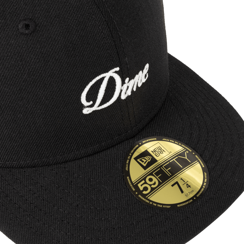 Cursive New Era Cap - Black - Town City
