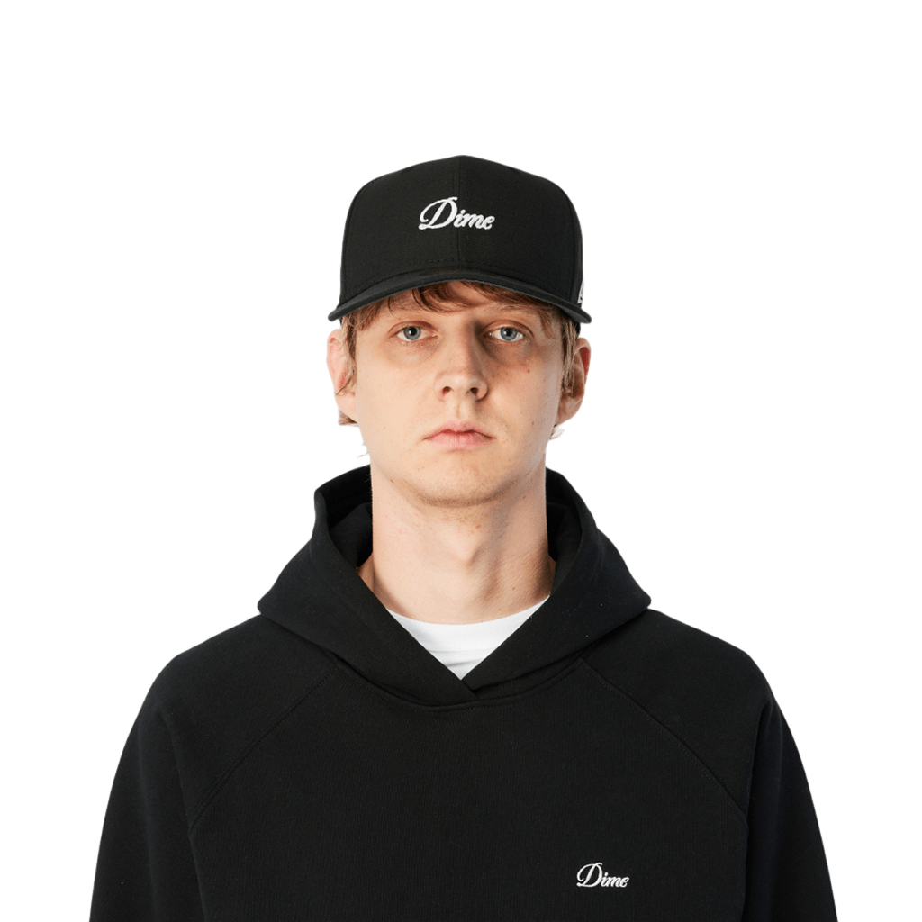 Cursive New Era Cap - Black - Town City