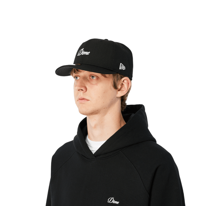 Cursive New Era Cap - Black - Town City