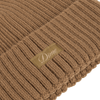 Cursive Rib Beanie - Coffee - Town City