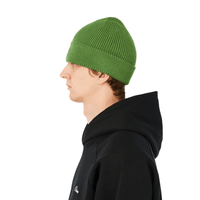 Cursive Rib Beanie - Khaki Green - Town City