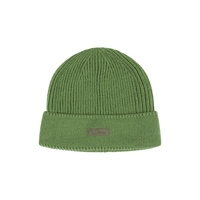 Cursive Rib Beanie - Khaki Green - Town City