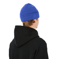 Cursive Rib Beanie - Purple - Town City