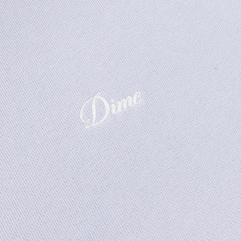 Cursive Small Logo Crewneck - Gray Lavender - Town City