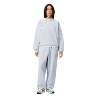 Cursive Small Logo Crewneck - Gray Lavender - Town City