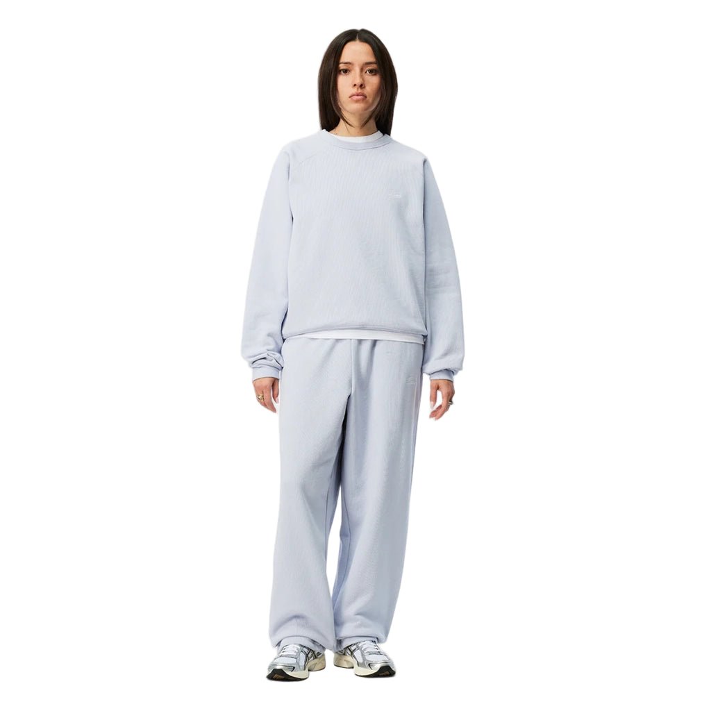 Cursive Small Logo Crewneck - Gray Lavender - Town City