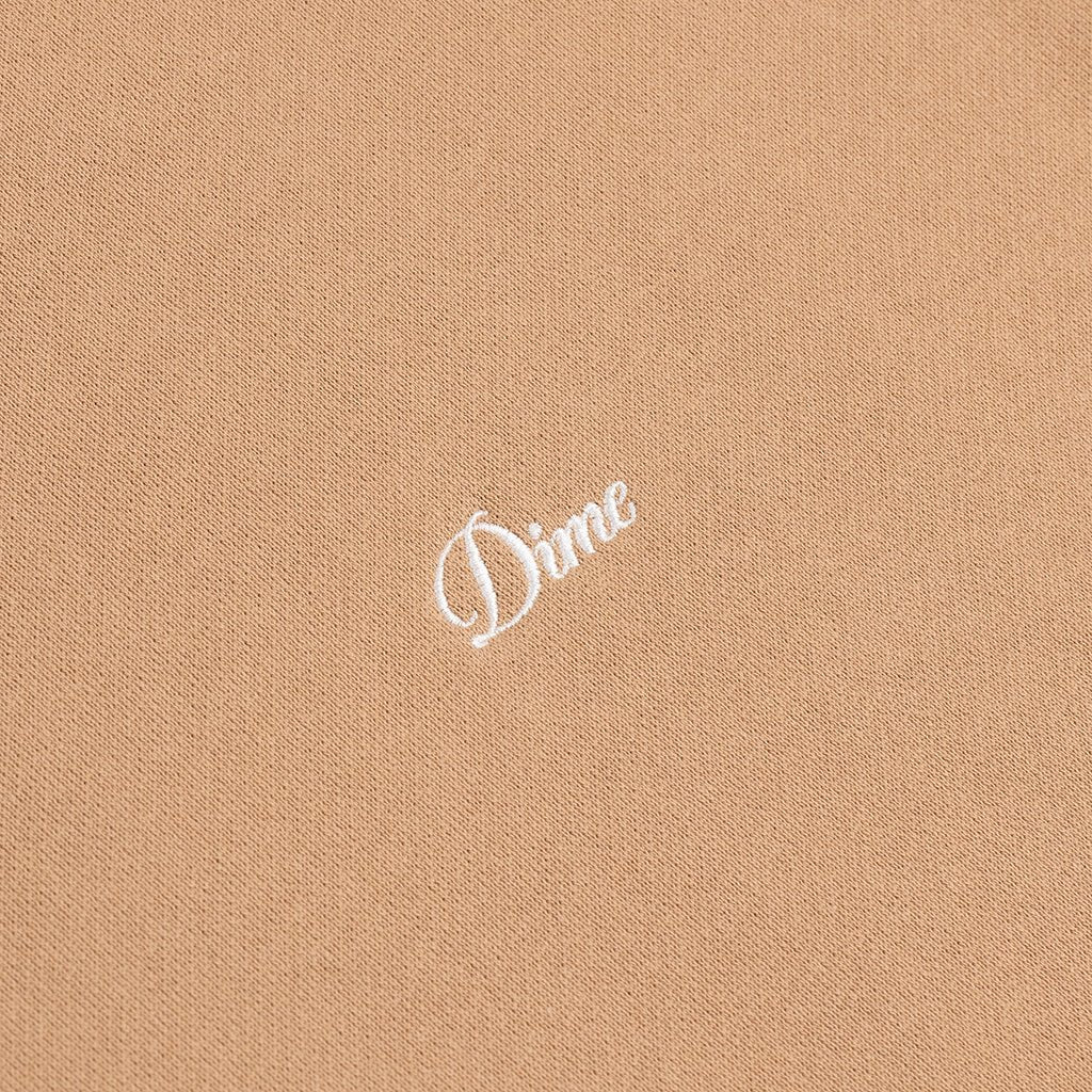 Cursive Small Logo Crewneck - Hazelnut - Town City