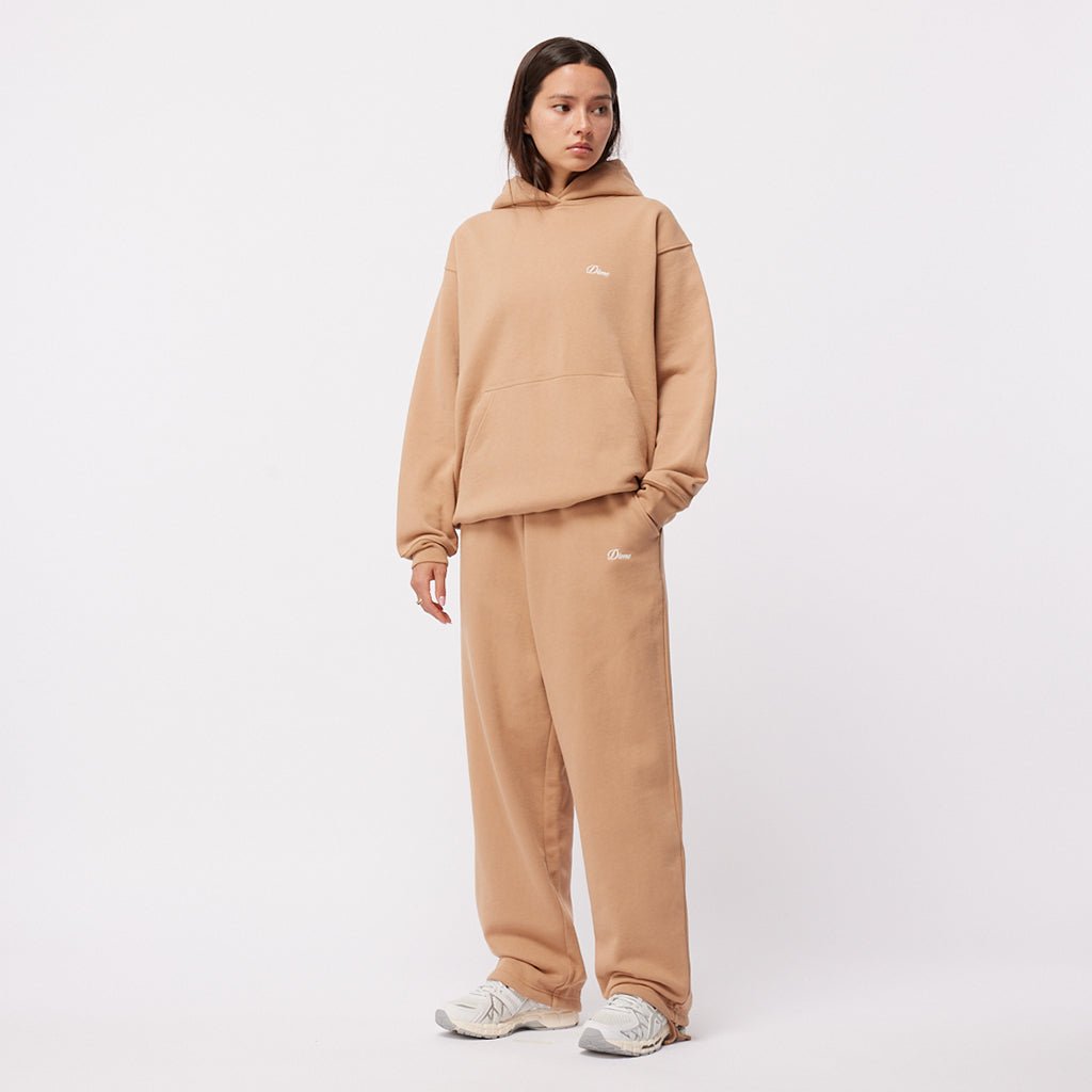 Cursive Small Logo Crewneck - Hazelnut - Town City