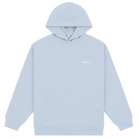 Cursive Small Logo Hoodie - Blue Fog - Town City