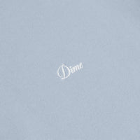 Cursive Small Logo Hoodie - Blue Fog - Town City