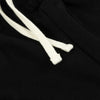 Cursive Small Logo Sweatshorts - Black - Town City