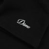 Cursive Small Logo Sweatshorts - Black - Town City