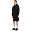 Cursive Small Logo Sweatshorts - Black - Town City