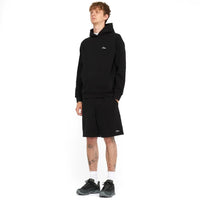 Cursive Small Logo Sweatshorts - Black - Town City