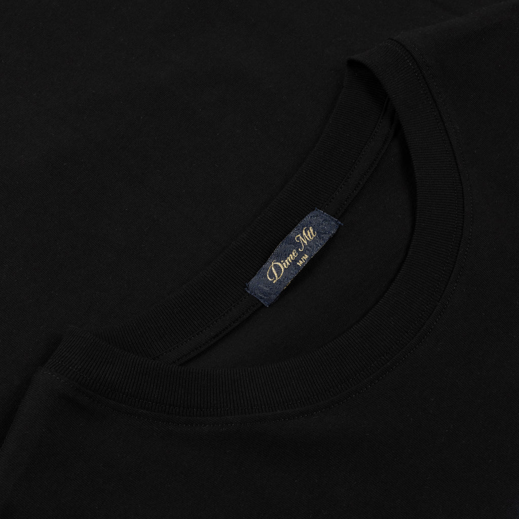 Cursive Small Logo T-Shirt - Black - Town City