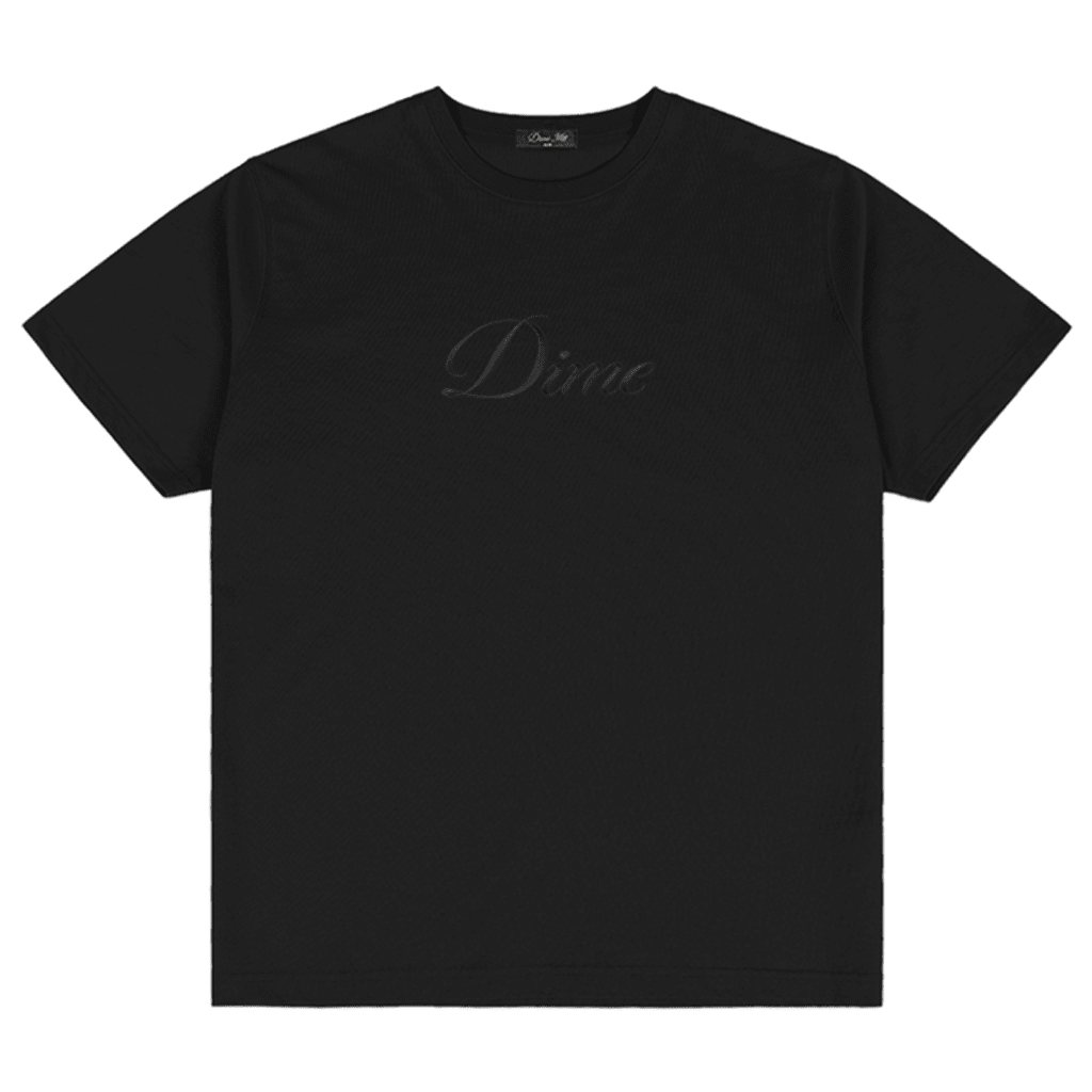 Cursive T-Shirt - Black - Town City
