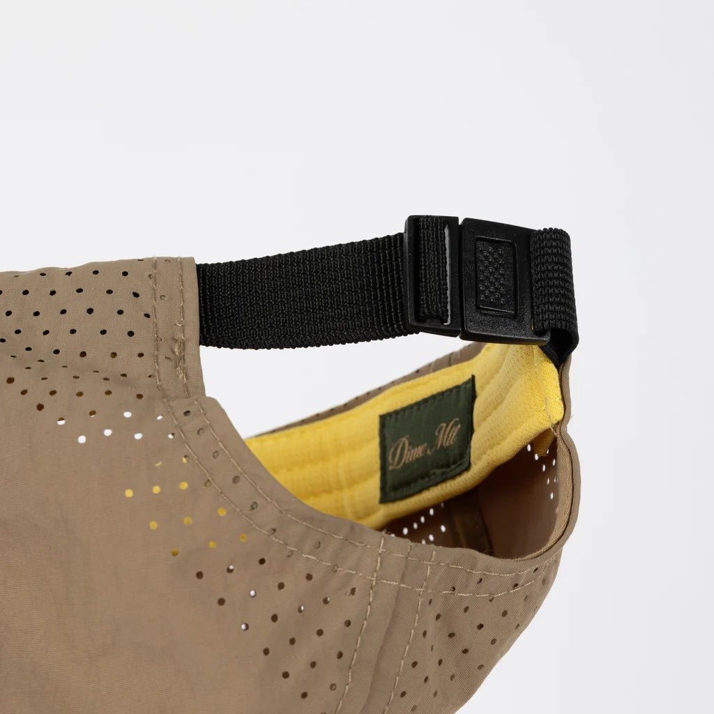 Cursive Tech Hat - Taupe - Town City