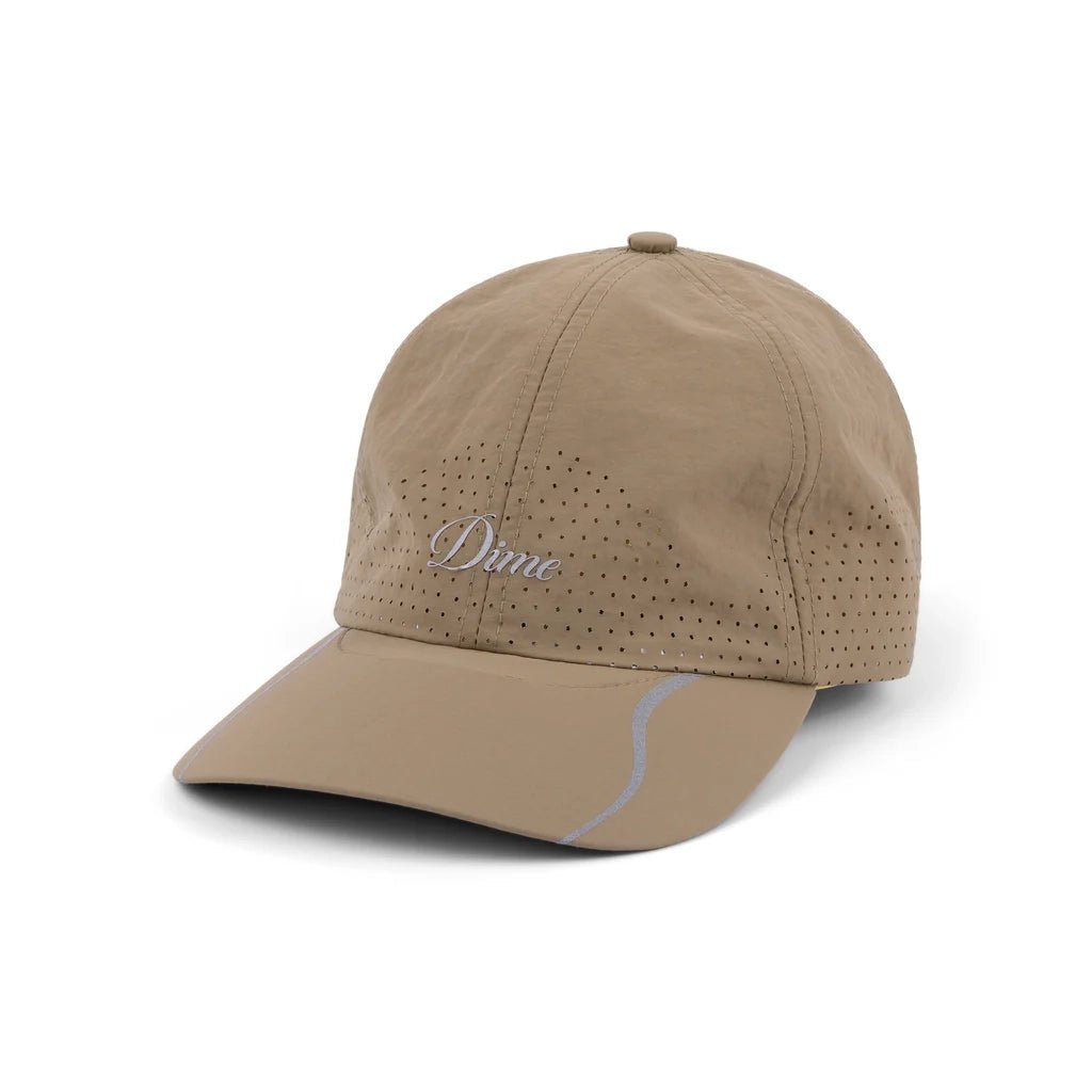 Cursive Tech Hat - Taupe - Town City