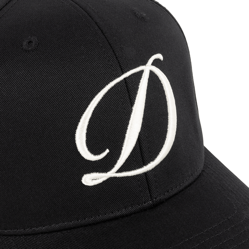 D Full Fit Cap - Black - Town City