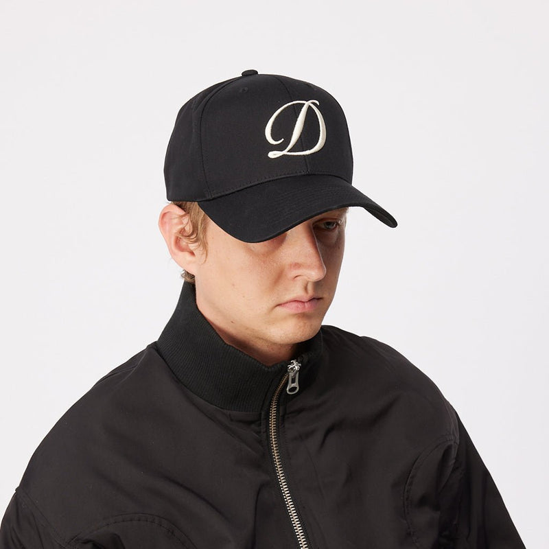 D Full Fit Cap - Black - Town City