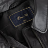 Debossed Wavy Jacket - Black - Town City