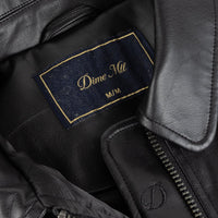 Debossed Wavy Jacket - Black - Town City