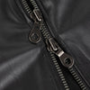 Debossed Wavy Jacket - Black - Town City