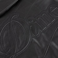 Debossed Wavy Jacket - Black - Town City