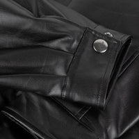 Debossed Wavy Jacket - Black - Town City