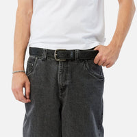 Desert Leather Belt in Black - Town City