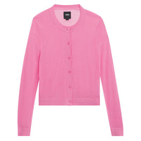 Dolly Sheer Cardigan - Fizz Pink - Town City