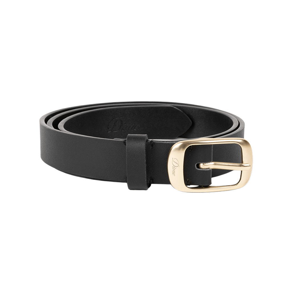 Dress Leather Belt - Black - Town City