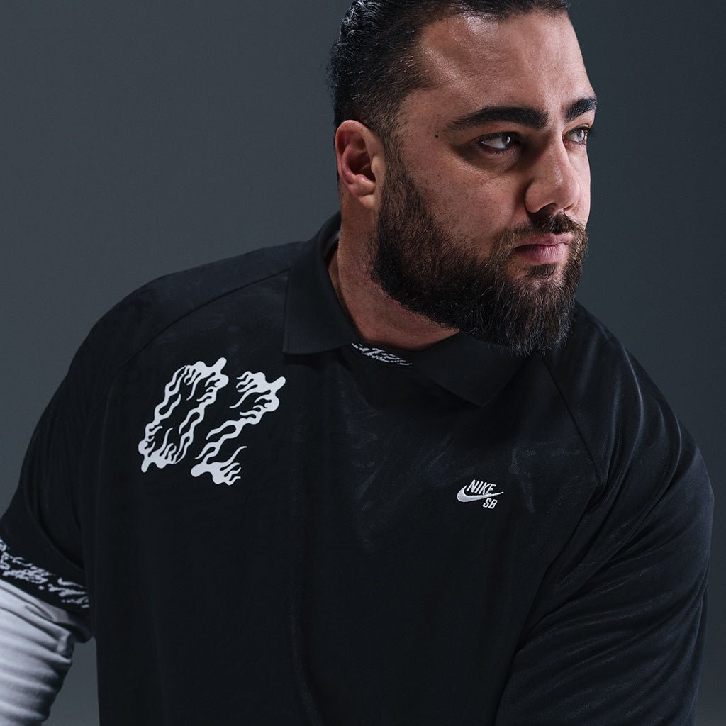 Dri - Fit Jacquard Skate Jersey - Black - Town City