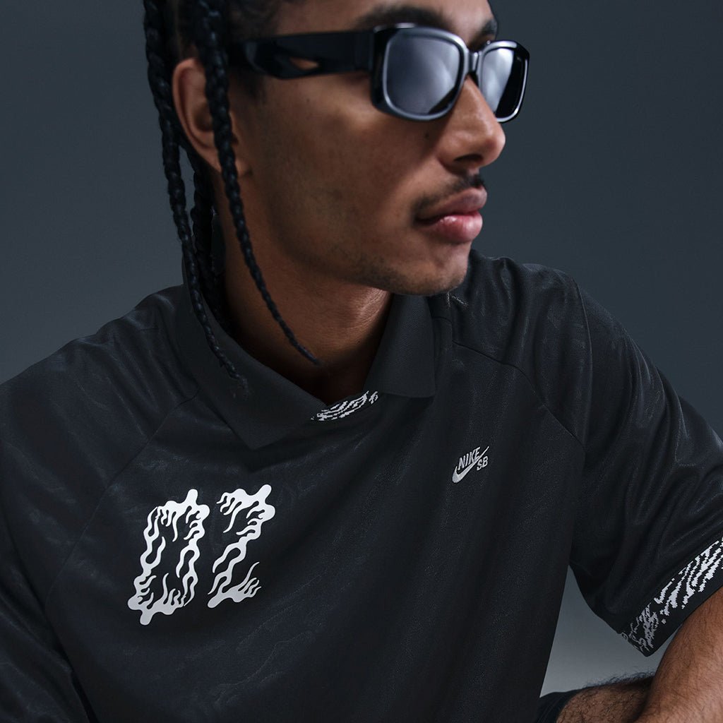 Dri - Fit Jacquard Skate Jersey - Black - Town City