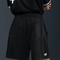 Dri - Fit Skate Shorts - Black/White - Town City