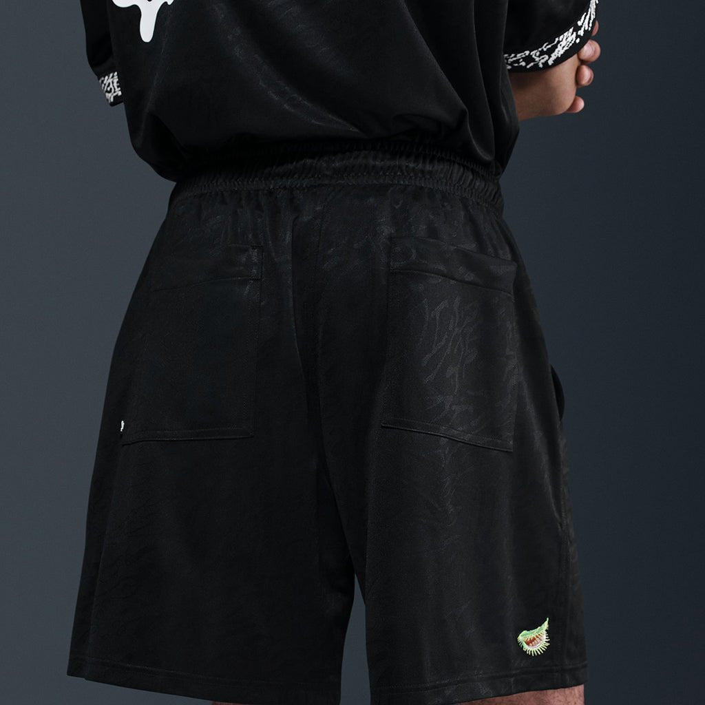 Dri - Fit Skate Shorts - Black/White - Town City