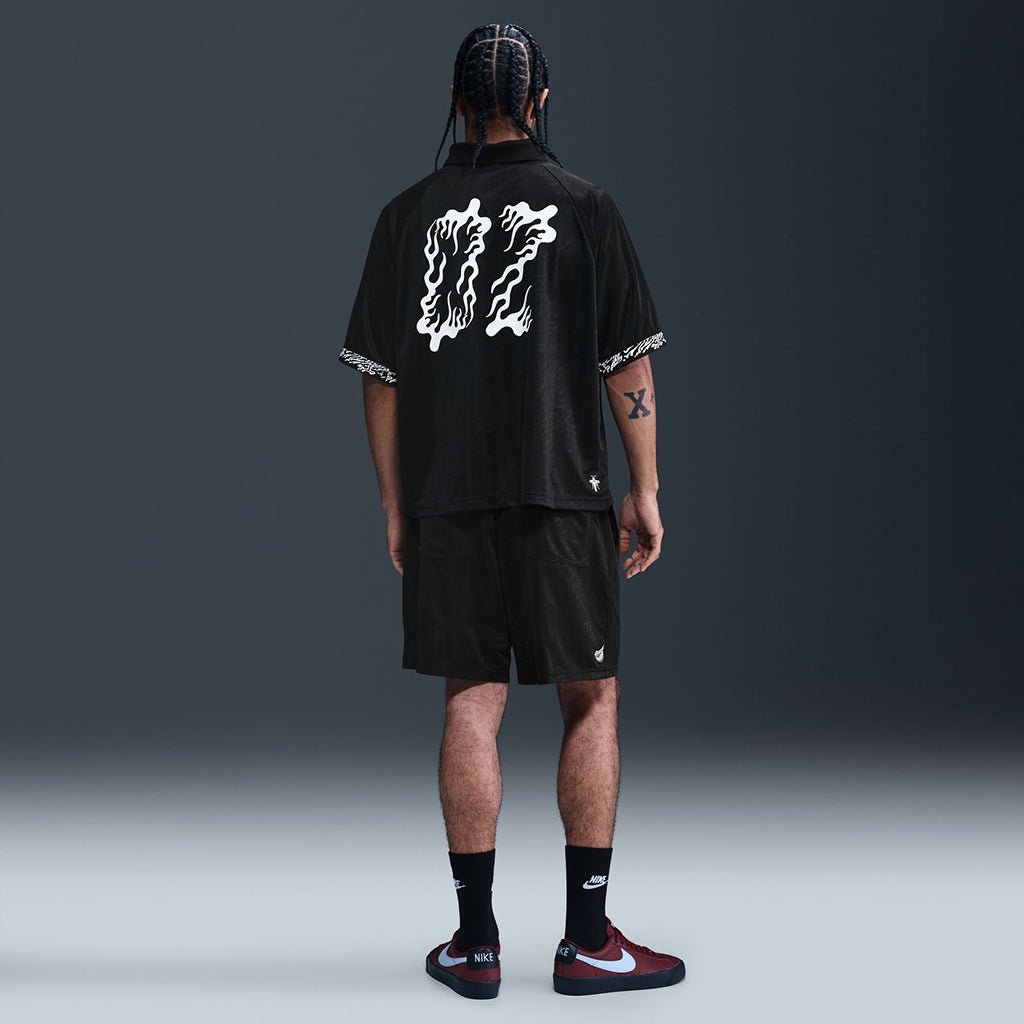 Dri - Fit Skate Shorts - Black/White - Town City
