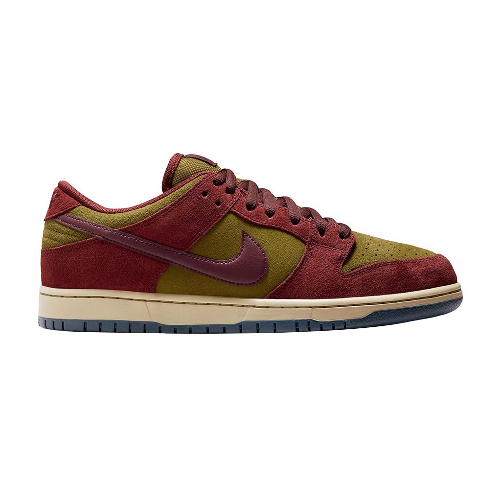 Dunk Low Pro - Dark Team Red/Burgundy Crush - Olive Flak - Town City