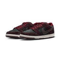 Dunk Low Pro x Riot Skateshop - Mahogany/Dark Beetroot - Team Red - Sail - Town City