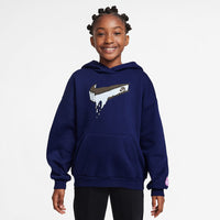 Easyon Older Kids' Oversized Pullover Skate Hoodie - Blue Void - Town City