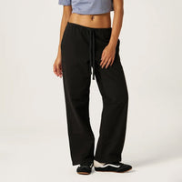 Eunice Elastic Pants - Black - Town City