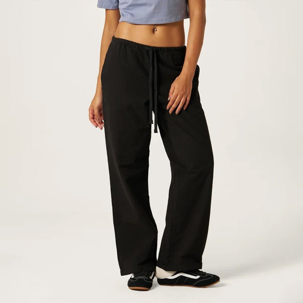 Eunice Elastic Pants - Black - Town City